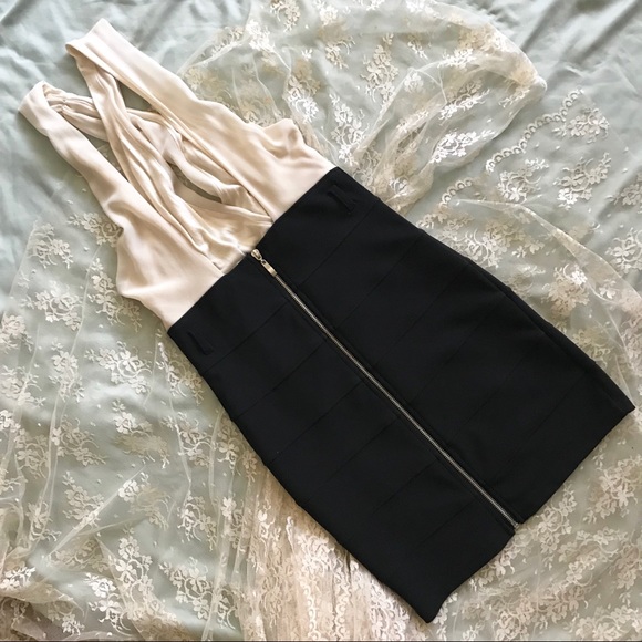 Black Bodycon Mini Dress - Picture 4 of 6